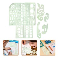  9 Pcs Righello Geometrico