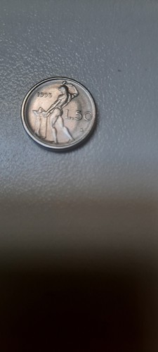 Moneta lire piccola - 50,