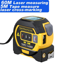 Telemetro Laser 3In1 Laser 40M / 60M Misuratore Di Distanza Misuratore Di Nastro