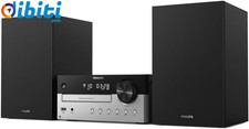 Philips impianto stereo casa Mini Impianto Stereo Hi-Fi Compatto, 60 W, Altoparl