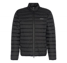 BARBOUR INTERNATIONAL Giacca Uomo Trapuntata Ledley MQU1820BK11 Nero Elegante