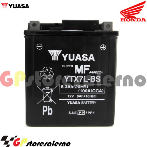 Ytx7l batteria yuasa honda - ytx7l-bs,
