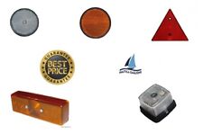 FANALI CATADIOTTRI CARRELLO SEGNALI D'INGOMBRO LATERALE PER CARRELLO LUCI ELLEBI