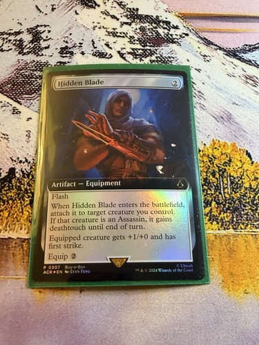 Hidden blade foil - blade,