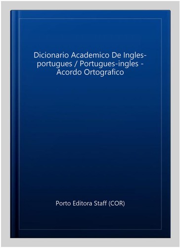 Dicionario academico - dicionario,