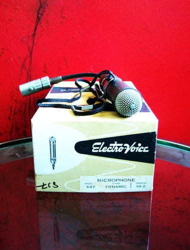Microfono dinamico vintage
