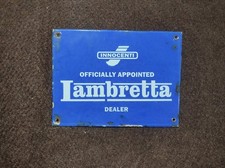 Piatto Insegna Lambretta