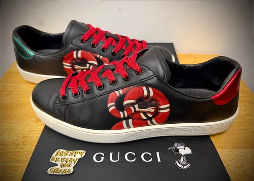 Gucci ace kingsnake sneakers - ace,