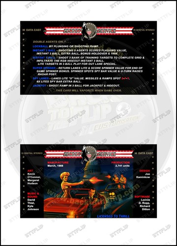 Cartes instructions flipper - cartes,
