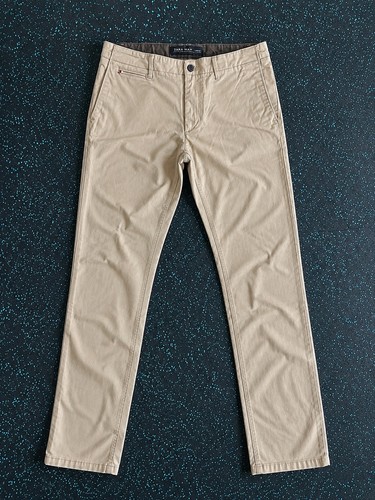 Pantalone chino kaki zara - pantalone, uomo