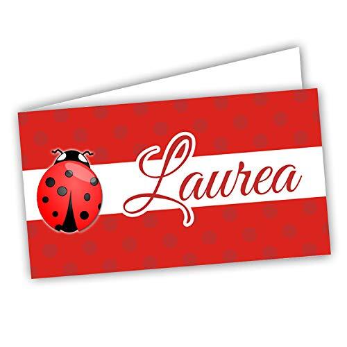 Bigliettini bomboniera laurea - bigliettini,
