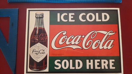Vintage old coca cola insegna - vintage,