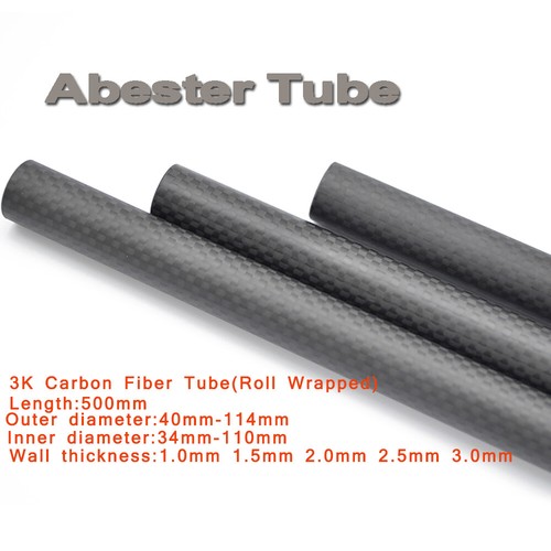 Tubo fibra carbonio od - tubo, in