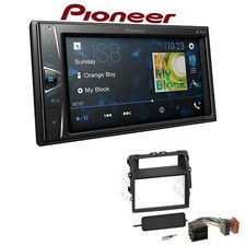 Pioneer autoradio Bluetooth touchscreen per Renault Trafic II Facelift nero