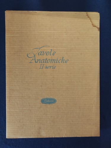 Tavole anatomiche serie - tavole, ii
