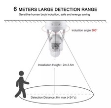 PORTALAMPADA CON SENSORE DI