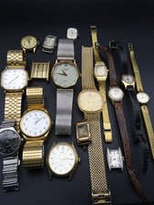 Lotto Lavoro Orologi Vintage Ricambi O Riparazioni - Enicar Funzionante, Cyma, Raymond Weil