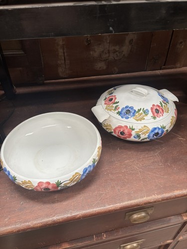 Zuppiera vintage ceramica - in,