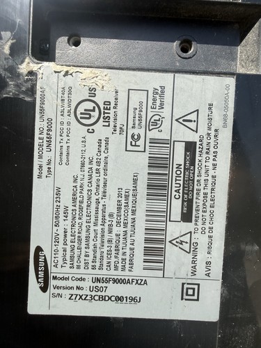 Samsung un55f9000af scheda - samsung,