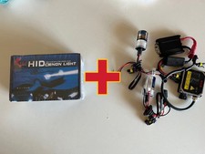 KIT H7 6000k 55w FARI XENO XENON 55W WATT SLIM XENON BALLAST H 7 6000 K 2 KIT