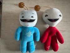 PUPAZZI MASCOTTE NEVE E GLIZ