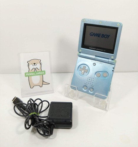 Gameboy advance pearl blue - gameboy,