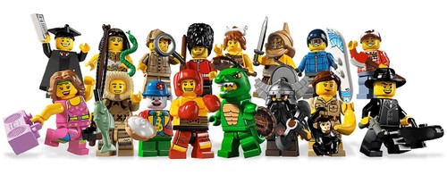 Lego minifigures serie - lego,
