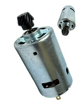 Motorino Motore Ricambio 14 Denti 12 V Per Abbacchiatore Scuotiolive Con Pignone