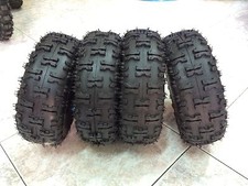 4 Gomme 4.10-4 Per Mini Quad Treno Completo