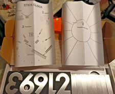 Orologio adesivo 3D da parete