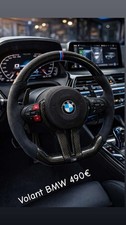 volant bmw carbone alcantara