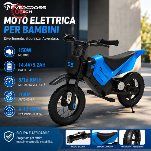 Moto elettrica per - elettrica, bambini