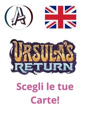 Disney Lorcana Tcg Ursula's Return Inglese Regular Scegli la tua Carta