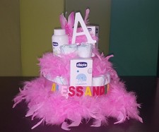 TORTA DI PANNOLINI 2 PIANI