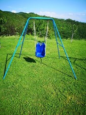 Altalena per bambini gioco da giardino completa