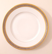 Aofi 18kt piatto piano Bavaria Porzellan Manufakt Atzdekor echt Gold set 6 pezzi