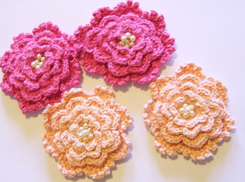 Fiori uncinetto crochet 7 - uncinetto/crochet,