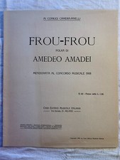 SPARTITO musicale FROU-FROU