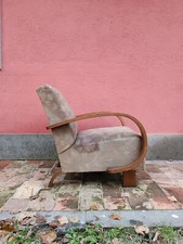 poltrona vintage design Halabala anni 30 