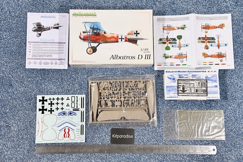 Eduard albatros d iii - 1/48, d.iii