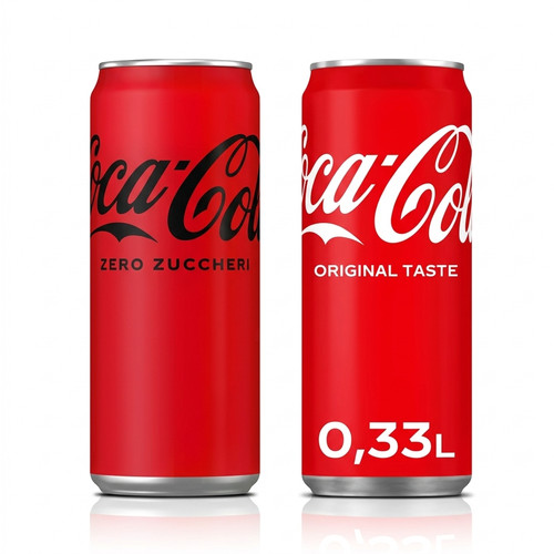 Lattine coca cola da 33 - da,