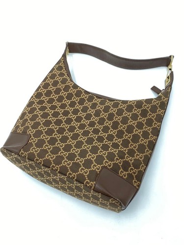 Gucci shoulder bag canvas - gucci,