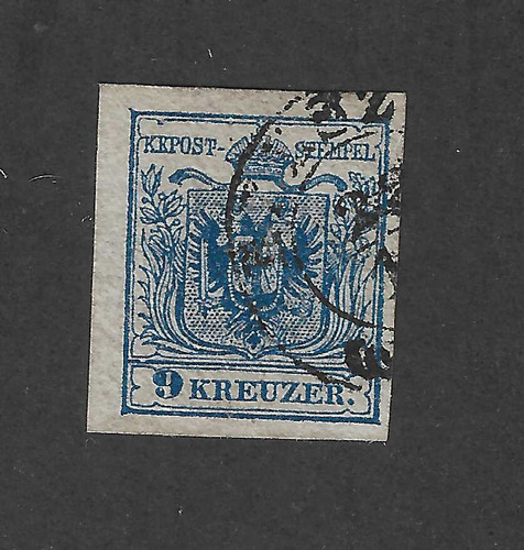 Austria blu 1861 - #5, kr