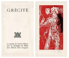 Roberto matta grécité ritsos - matta,