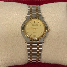 GUCCI 9000L WHITE SILVER DATE