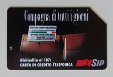 VECCHIA SCHEDA TELEFONICA SIP
