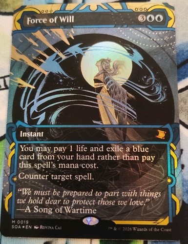 Force will foil mtg - of, nm