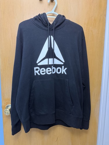 Reebok nero logo pullover - reebok,