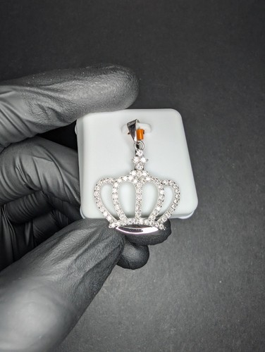Ciondolo corona argento - corona,