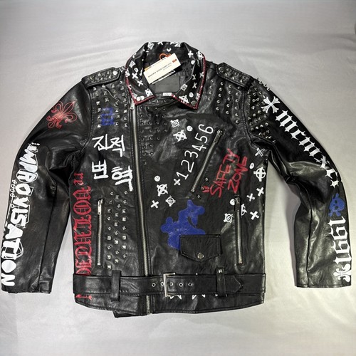 Giacca pelle smoke rise - giacca,